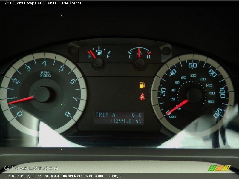 White Suede / Stone 2012 Ford Escape XLS