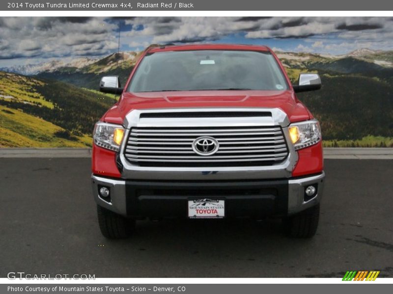 Radiant Red / Black 2014 Toyota Tundra Limited Crewmax 4x4