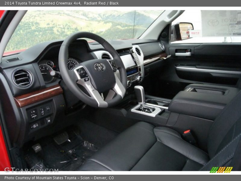 Radiant Red / Black 2014 Toyota Tundra Limited Crewmax 4x4