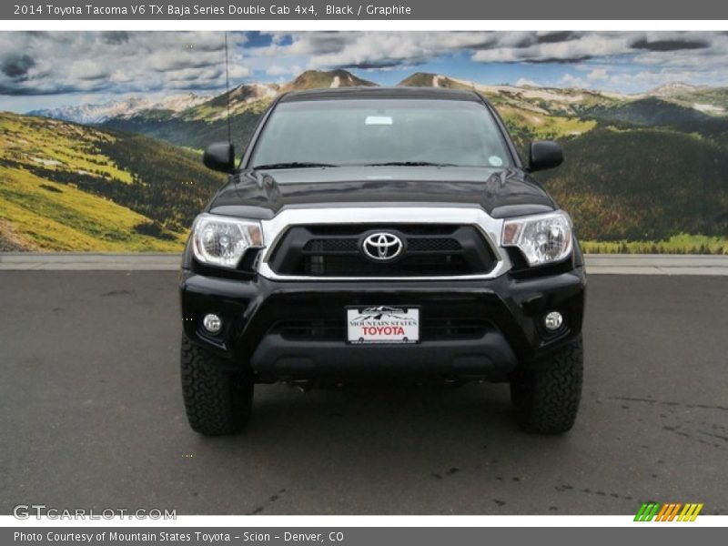 Black / Graphite 2014 Toyota Tacoma V6 TX Baja Series Double Cab 4x4