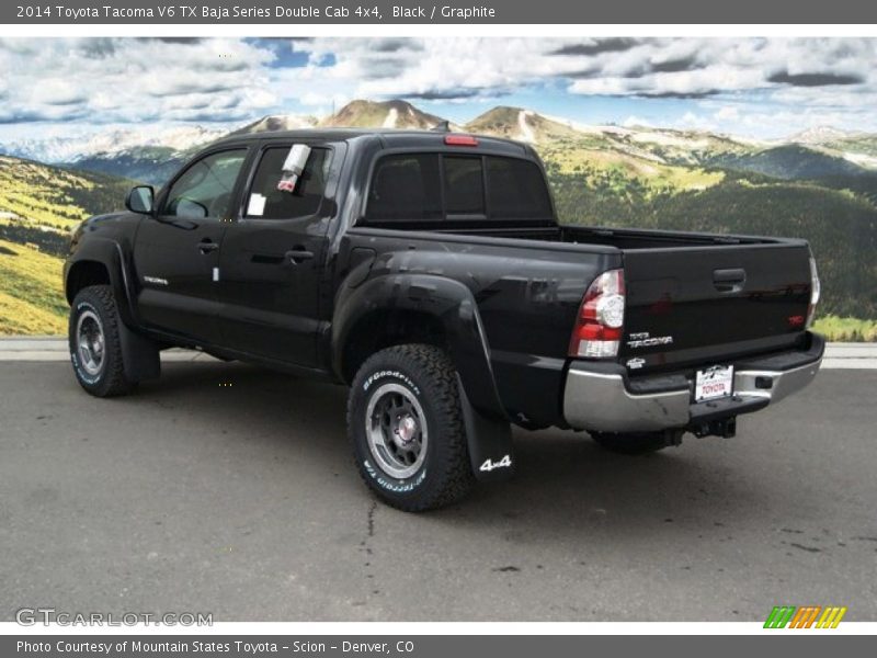 Black / Graphite 2014 Toyota Tacoma V6 TX Baja Series Double Cab 4x4