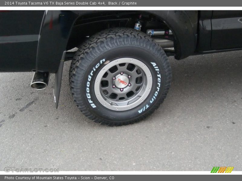  2014 Tacoma V6 TX Baja Series Double Cab 4x4 Wheel