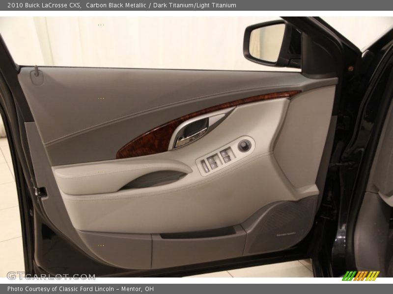 Carbon Black Metallic / Dark Titanium/Light Titanium 2010 Buick LaCrosse CXS