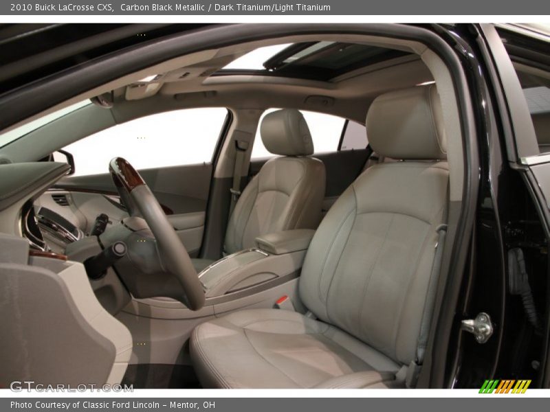 Carbon Black Metallic / Dark Titanium/Light Titanium 2010 Buick LaCrosse CXS