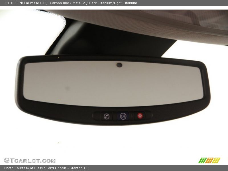 Carbon Black Metallic / Dark Titanium/Light Titanium 2010 Buick LaCrosse CXS