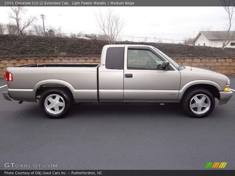  2001 S10 LS Extended Cab Light Pewter Metallic