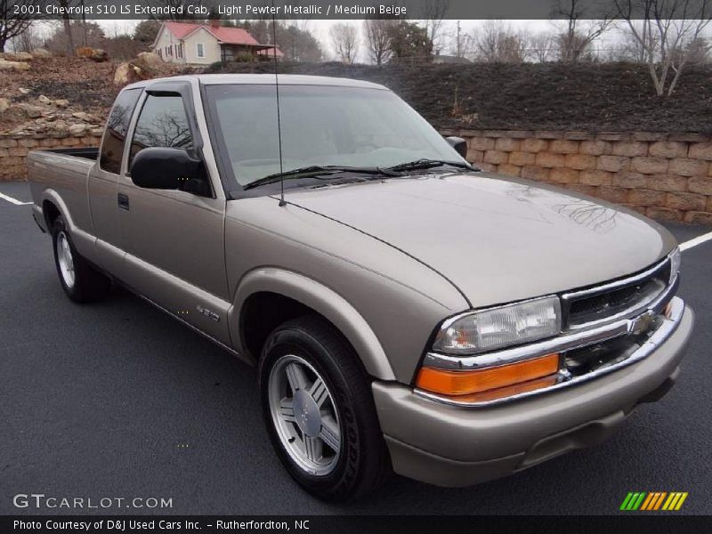  2001 S10 LS Extended Cab Light Pewter Metallic