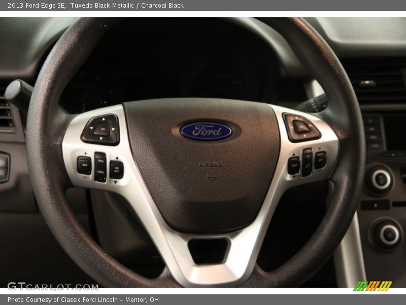 Tuxedo Black Metallic / Charcoal Black 2013 Ford Edge SE