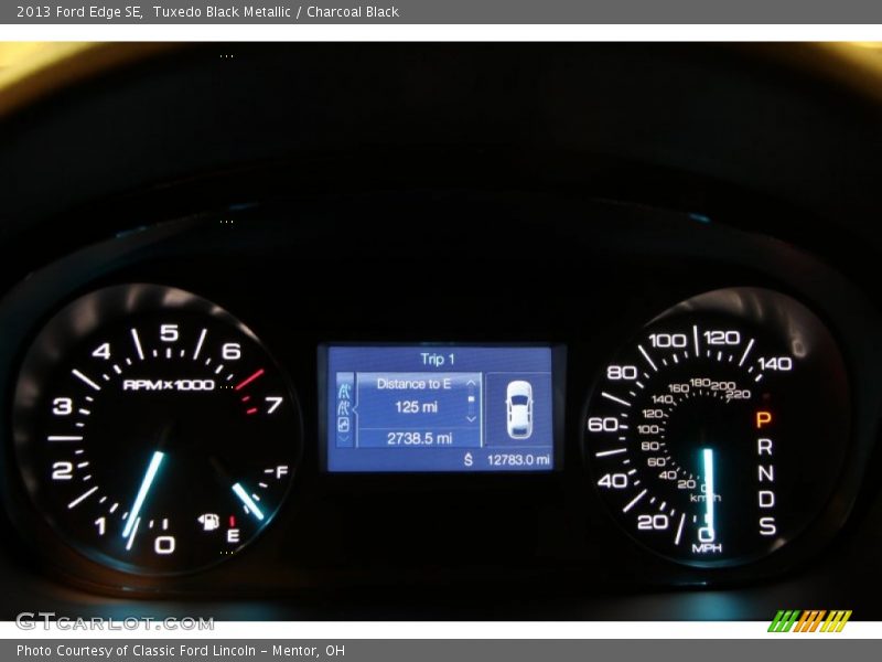 Tuxedo Black Metallic / Charcoal Black 2013 Ford Edge SE