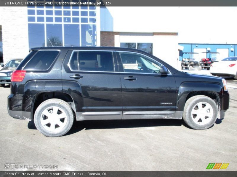 Carbon Black Metallic / Jet Black 2014 GMC Terrain SLE AWD
