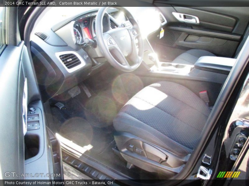 Carbon Black Metallic / Jet Black 2014 GMC Terrain SLE AWD