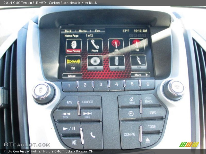 Carbon Black Metallic / Jet Black 2014 GMC Terrain SLE AWD