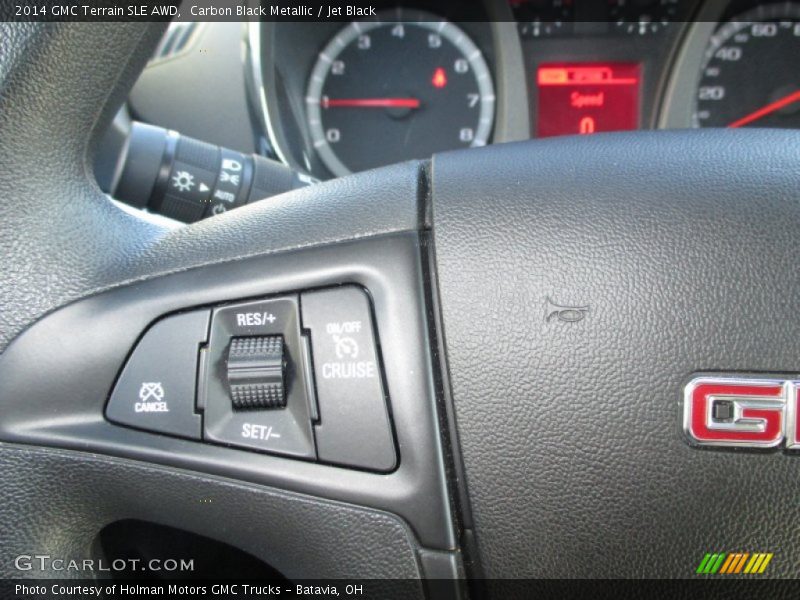 Carbon Black Metallic / Jet Black 2014 GMC Terrain SLE AWD