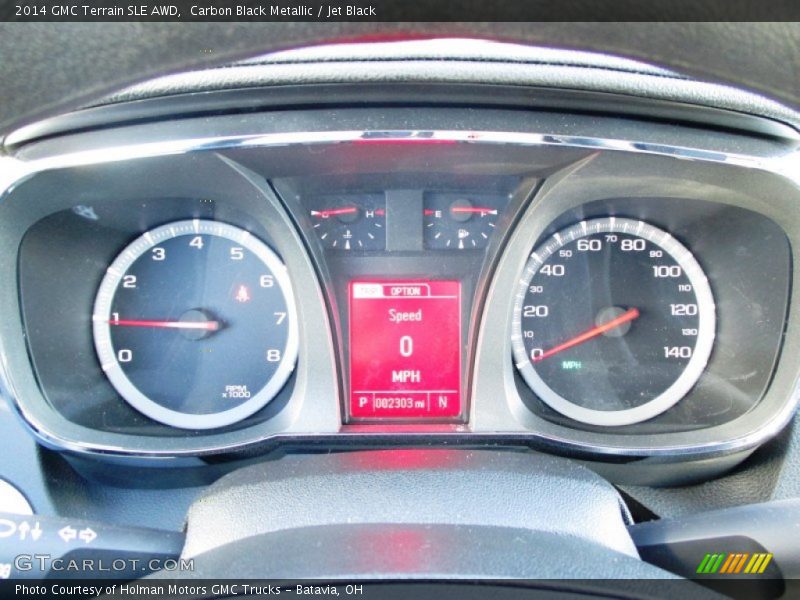 Carbon Black Metallic / Jet Black 2014 GMC Terrain SLE AWD