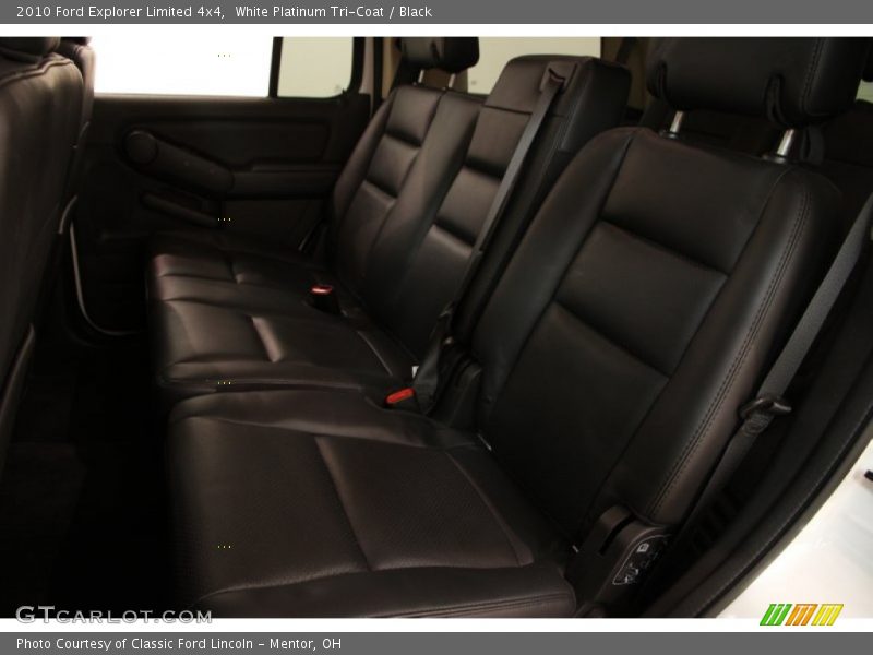 White Platinum Tri-Coat / Black 2010 Ford Explorer Limited 4x4