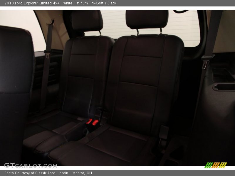 White Platinum Tri-Coat / Black 2010 Ford Explorer Limited 4x4