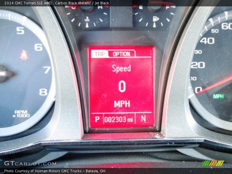 Carbon Black Metallic / Jet Black 2014 GMC Terrain SLE AWD