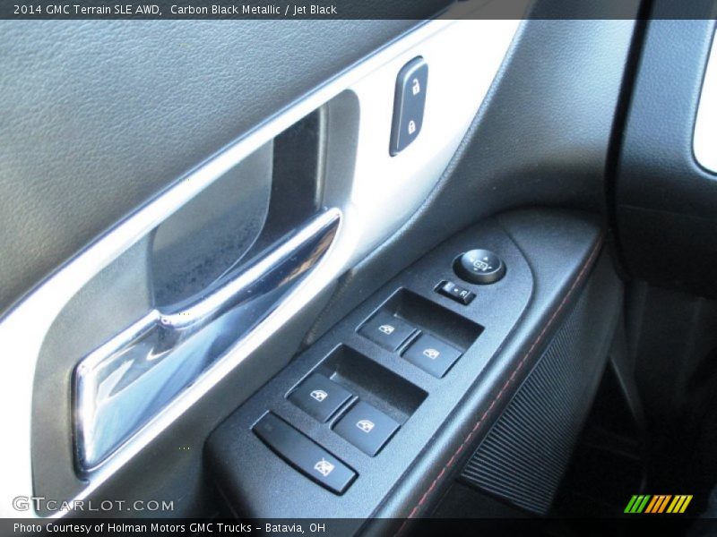 Carbon Black Metallic / Jet Black 2014 GMC Terrain SLE AWD