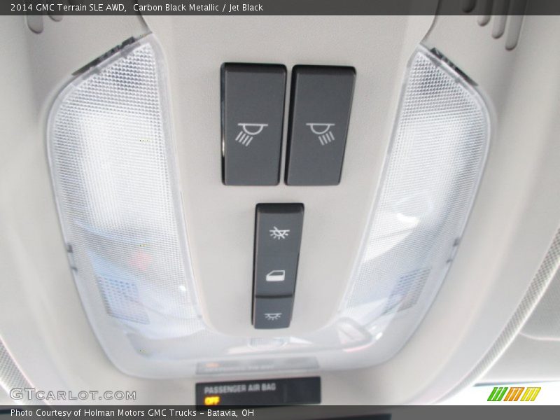 Carbon Black Metallic / Jet Black 2014 GMC Terrain SLE AWD