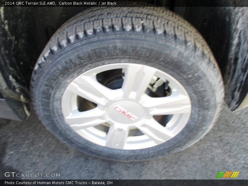 Carbon Black Metallic / Jet Black 2014 GMC Terrain SLE AWD