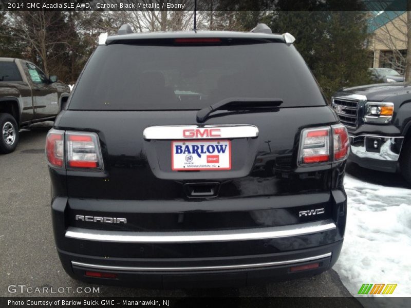 Carbon Black Metallic / Ebony 2014 GMC Acadia SLE AWD