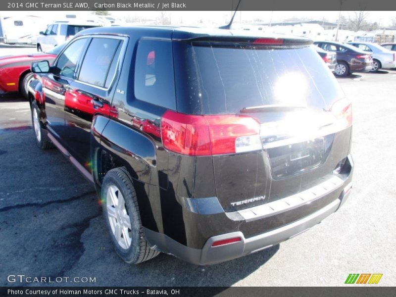 Carbon Black Metallic / Jet Black 2014 GMC Terrain SLE AWD