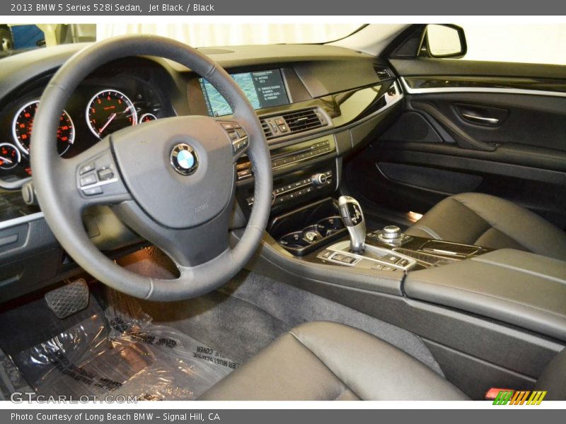 Jet Black / Black 2013 BMW 5 Series 528i Sedan