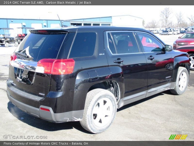 Carbon Black Metallic / Jet Black 2014 GMC Terrain SLE AWD