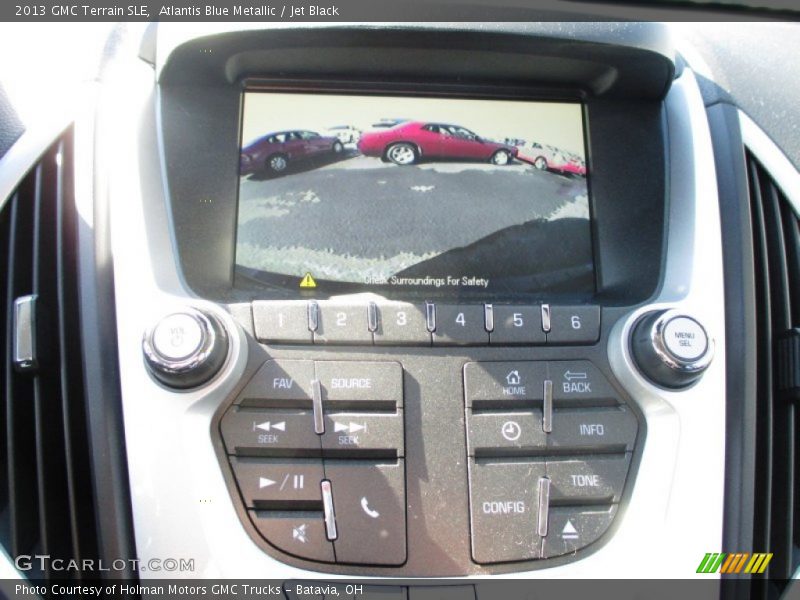 Atlantis Blue Metallic / Jet Black 2013 GMC Terrain SLE