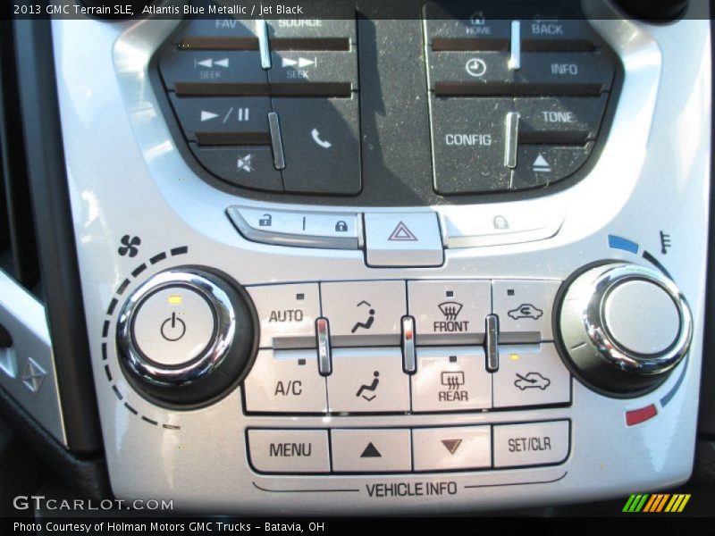 Atlantis Blue Metallic / Jet Black 2013 GMC Terrain SLE
