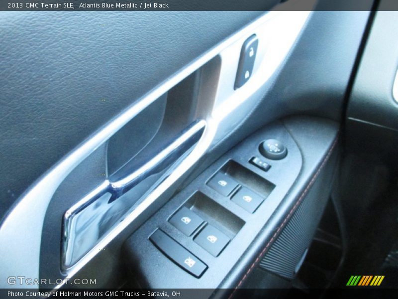 Atlantis Blue Metallic / Jet Black 2013 GMC Terrain SLE