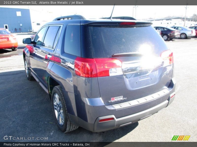 Atlantis Blue Metallic / Jet Black 2013 GMC Terrain SLE