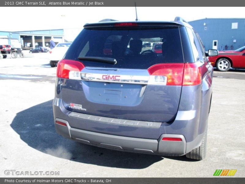 Atlantis Blue Metallic / Jet Black 2013 GMC Terrain SLE