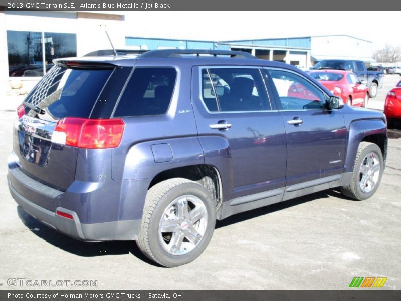 Atlantis Blue Metallic / Jet Black 2013 GMC Terrain SLE