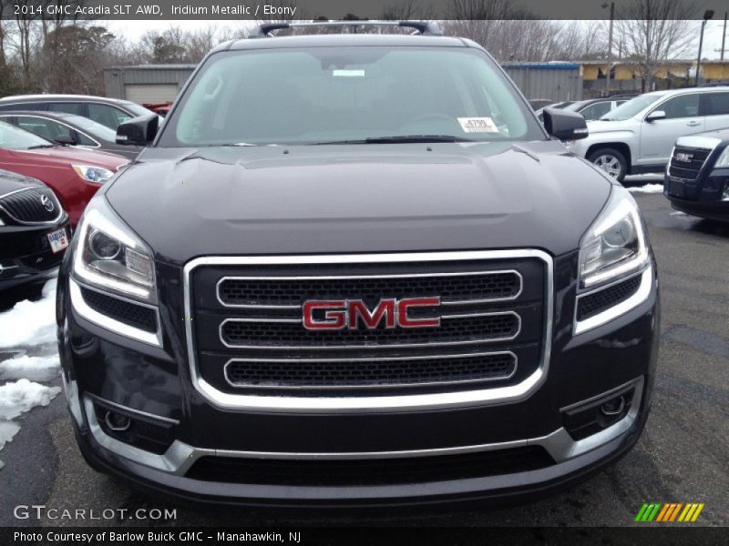 Iridium Metallic / Ebony 2014 GMC Acadia SLT AWD