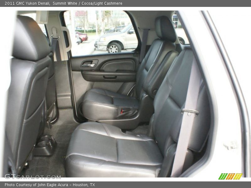 Summit White / Cocoa/Light Cashmere 2011 GMC Yukon Denali