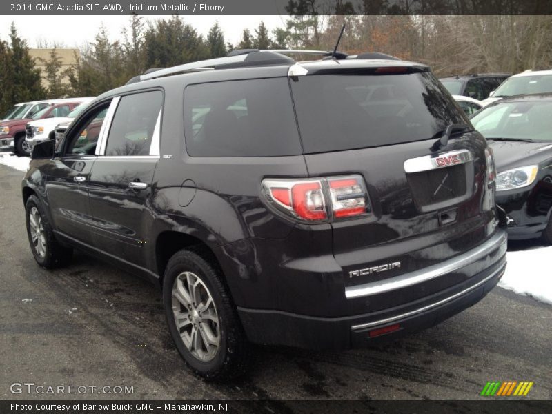 Iridium Metallic / Ebony 2014 GMC Acadia SLT AWD