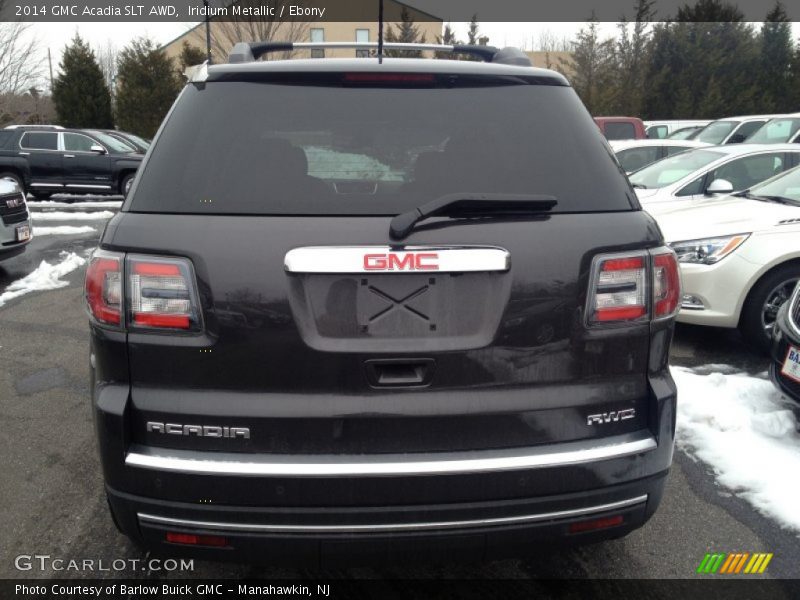 Iridium Metallic / Ebony 2014 GMC Acadia SLT AWD