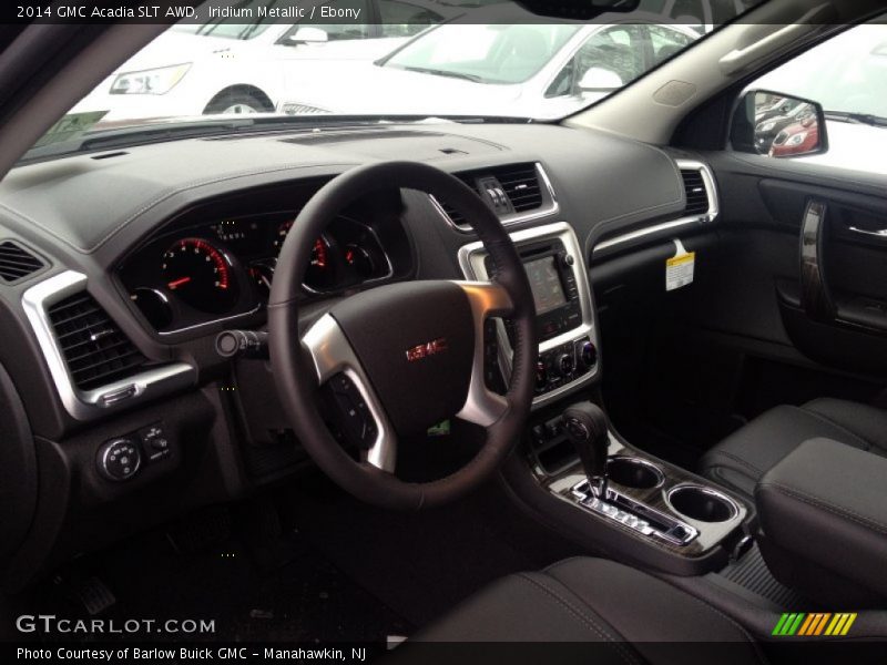 Iridium Metallic / Ebony 2014 GMC Acadia SLT AWD