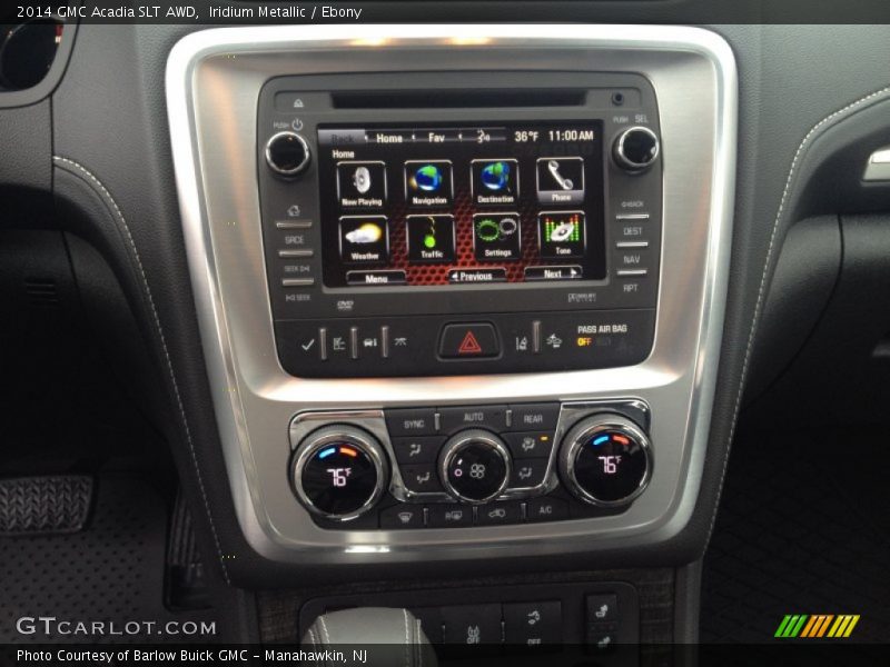 Iridium Metallic / Ebony 2014 GMC Acadia SLT AWD