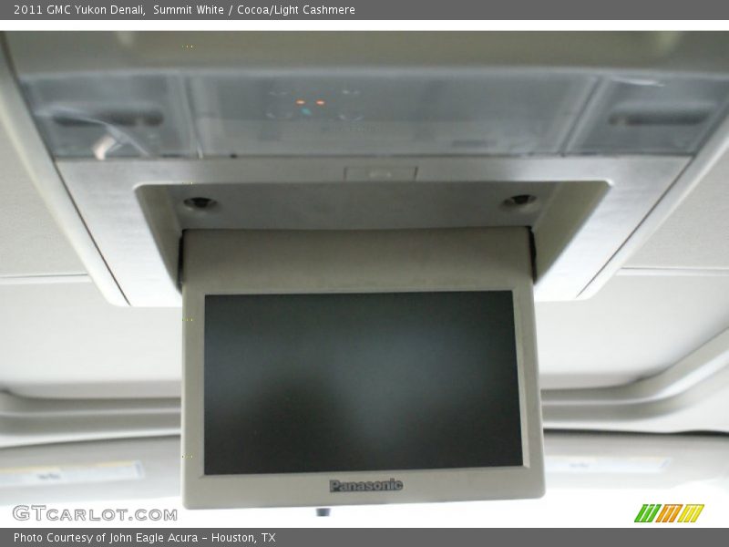 Summit White / Cocoa/Light Cashmere 2011 GMC Yukon Denali