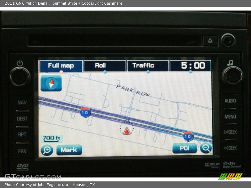 Summit White / Cocoa/Light Cashmere 2011 GMC Yukon Denali