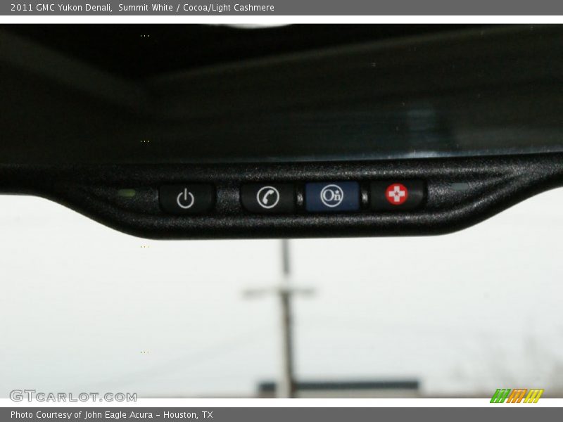 Summit White / Cocoa/Light Cashmere 2011 GMC Yukon Denali