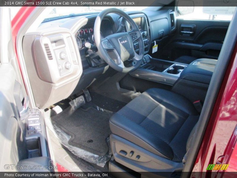 Sonoma Red Metallic / Jet Black 2014 GMC Sierra 1500 SLE Crew Cab 4x4