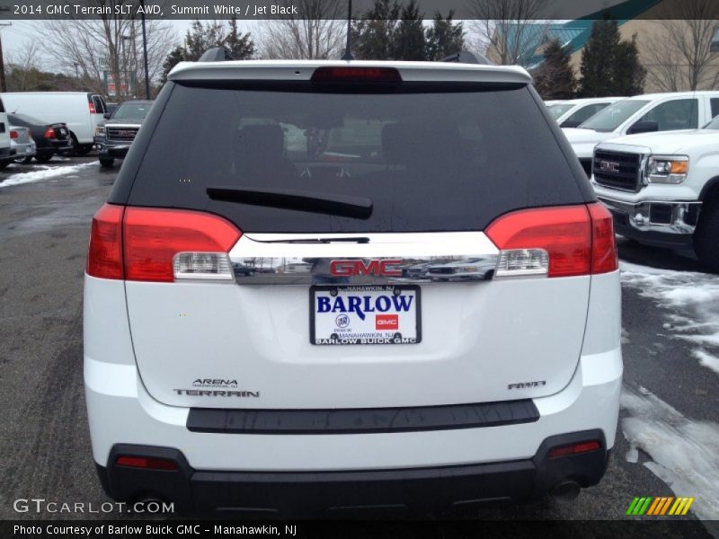 Summit White / Jet Black 2014 GMC Terrain SLT AWD