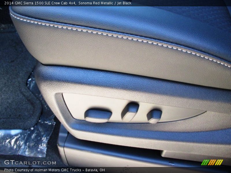 Sonoma Red Metallic / Jet Black 2014 GMC Sierra 1500 SLE Crew Cab 4x4