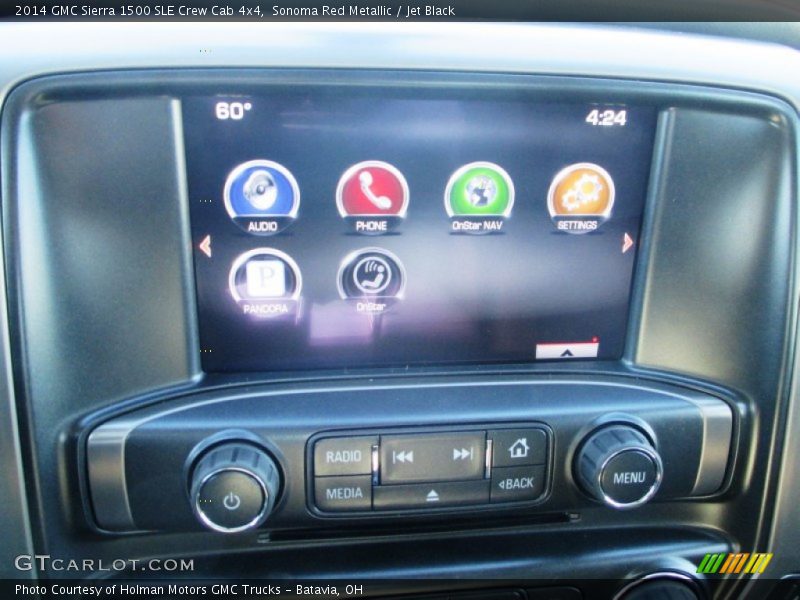 Sonoma Red Metallic / Jet Black 2014 GMC Sierra 1500 SLE Crew Cab 4x4