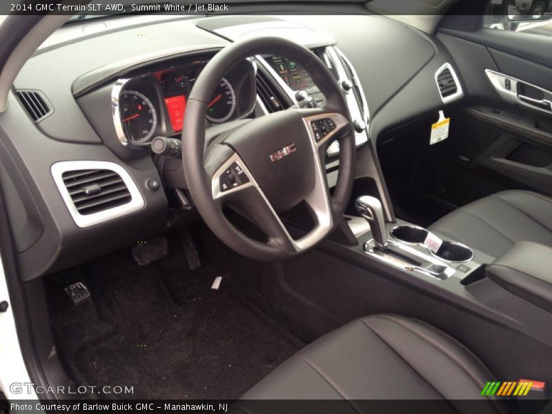 Summit White / Jet Black 2014 GMC Terrain SLT AWD