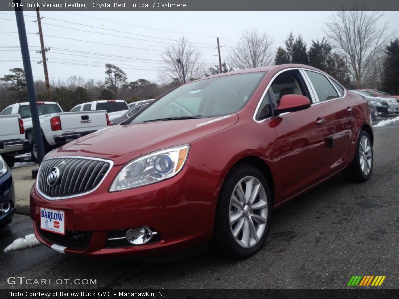 Crystal Red Tintcoat / Cashmere 2014 Buick Verano Leather