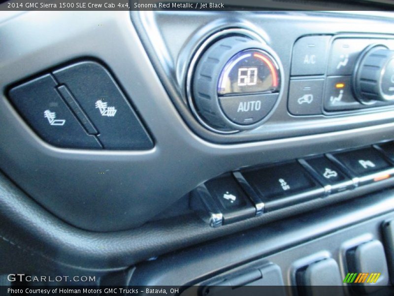 Sonoma Red Metallic / Jet Black 2014 GMC Sierra 1500 SLE Crew Cab 4x4